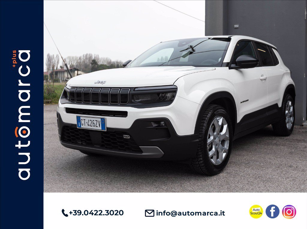 JEEP Avenger 1.2 turbo Longitude fwd 100cv